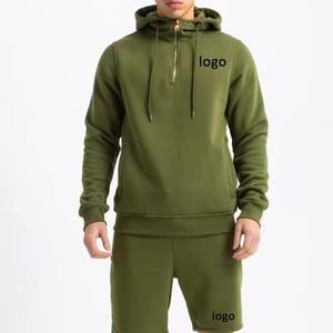 Conjunto de Sudadera con Capucha y Pantalones Cortos, Tallas S-5XL, Ropa Deportiva, Chándal para Hombre, Informal, de Felpa, Estilo Urbano, Sudadera con Capucha sin Cordones de Alta Calidad - Product Image 5