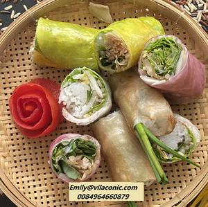 Papier de riz vietnamien - Galette de riz pour nem - 16 cm 18 cm 22 cm rond et carré - Pour rouleaux de printemps frits - Product Image 4