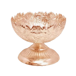 ชามสลัดผลไม้ลายนูนทำด้วยมือชามสลัดอลูมิเนียมสีแบบกำหนดเองในครัวแบบใช้แล้วทิ้ง - Product Image 1