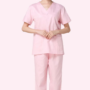 Tenues médicales en tissu polycoton, uniformes d'hôpital, vêtements professionnels confortables pour médecins et infirmières - Product Image 6
