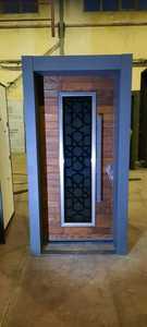 ABSDOOR ARMA Porte d'entrée intérieure en acier inoxydable de haute sécurité Isolation phonique thermique Finition Design élégant pour l'entrée - Product Image 4