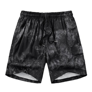 Shorts de sport décontractés haut de gamme sublimés par transfert thermique, taille élastique avec cordon de serrage, respirants, écologiques, anti-UV - Product Image 2
