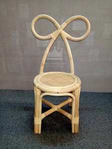 เก้าอี้ไม้ทรงสูงสำหรับเด็กเก้าอี้หวายดีไซน์ทันสมัยน่ารัก - Product Image 3
