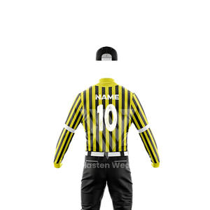 Uniforme de béisbol de patrón sólido Conjunto completo Logotipo personalizado Sublimación Impreso Jersey Pantalones Uniforme de béisbol transpirable de secado rápido - Product Image 6