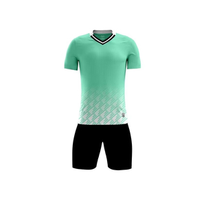 Vente en gros de tenues d'équipe avec logo personnalisé à domicile Chemises de football rétro Maillot uniforme Kits de football - Product Image 4