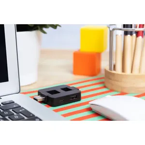 Rahubu USB Hub Eco-Friendly Recycled <b>ABS</b> Material Presentation Gadgets Product Category - Product Image 2