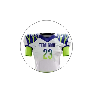 Uniforme de fútbol transpirable de nuevo diseño de Venta caliente superior mejor calidad personalizado 100% poliéster uniforme de fútbol americano cómodo - Product Image 2
