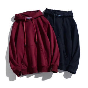 เสื้อกันหนาวสวมหัวมีฮู้ดสำหรับผู้ชาย, ใหม่เสื้อฮู้ดสีพื้นลำลองแฟชั่นสำหรับวัยรุ่น - Product Image 1