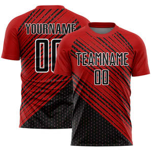 Camiseta de fútbol personalizada, ropa de equipo transpirable, ropa deportiva, uniforme de fútbol, tela de sublimación, ajuste Unisex con nombre y logotipo impresos - Product Image 4