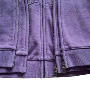 Sweat à capuche en éponge française triple couche à la mode Streetwear pull Logo personnalisé sweat à capuche lourd tenue décontractée pour hommes femmes - Product Image 2