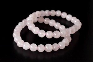 Top Bulk Selling Rose Quartz 8mm Everyday Wear Pink Color Round Beaded <b>Bracelet</b> Natural <b>Healing</b> Crystals For Jewelry Meditation - Product Image 2