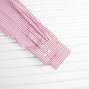 Nouveau design, vente en gros, chemise d'uniforme pour hommes, chemises en coton décontractées à manches longues, teintes en fil, respirantes, de grande taille pour hommes - Product Image 4