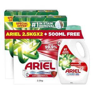 Detergente Ecológico Antibacterial para Ropa con Aroma a Limón y Lavanda, Blanqueador y Suavizante en Polvo - Product Image 2