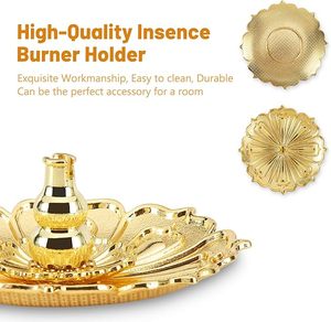 Brass Religious Incense Burner for Arabian Bakhoor Custom Design & Shape Durable 100% Natural Indian Incense Burner - Product Image 4
