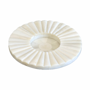 Juego de posavasos redondos con diseño de hojas negras, incrustaciones de hueso, de la mejor calidad a bajo precio - Product Image 3