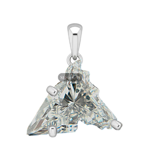 Ideas de Regalos de Navidad de Plata de Ley 925 para Mamá, Papá, Esposa, Esposo, Colgantes y Dijes de Joyería Fina de Diamantes Únicos y Personalizados con Forma de Caballo - Product Image 1