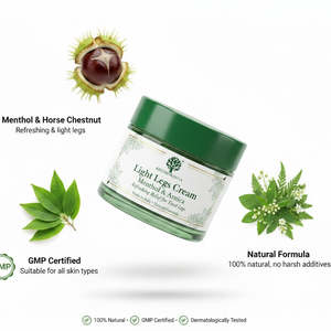Crème pour les jambes RedMoringa Light Legs 200ml Formule naturelle Rafraîchissante Éclaircissante OEM Marque privée Italie - Product Image 3