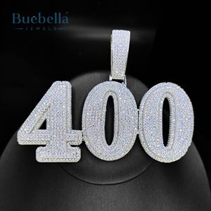 925 Plata personalizada Iced Out esqueleto envuelto letra diseño colgante Hip Hop Bling joyería para hombres Moissanite colgantes y dijes - Product Image 1