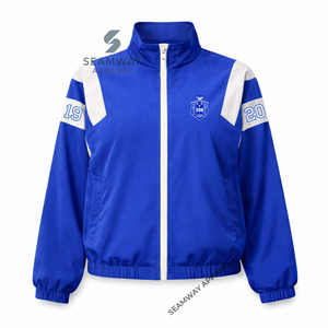 Zeta Phi Beta Sorority <b>Windbreaker</b> Casual Windcheater Outdoor Windproof Shell <b>Jacket</b> Embroidered Anorak <b>Jacket</b> For <b>Women</b> - Product Image 2