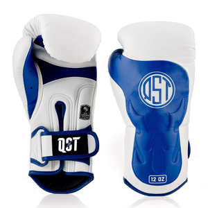 ถุงมือชกมวยหนังสังเคราะห์แบบมืออาชีพมีโลโก้ตามสั่งผลิตจากโรงงาน - Product Image 5