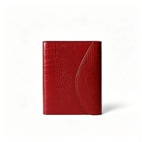 Agenda Personalizada con Estampado de Cocodrilo, Regalo 2024, A5/A6/A7, 6 Anillas, Espiral, Tapa Dura, Diario, Cuaderno, Planificador de Presupuesto de Cuero PU