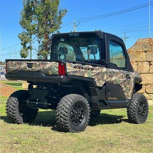 รถ Polaris Ranger 4x4 UTV รุ่นใหม่ ดีไซน์ลายพราง ห้องโดยสารแบบมีหลังคา เกียร์อัตโนมัติ เครื่องยนต์เบนซิน 4 จังหวะ รับน้ำหนักได้ 400-500 กิโลกรัม - Product Image 2