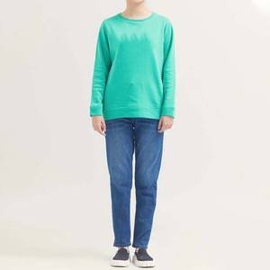 Ropa de mujer Sudadera de mujer Precio al por mayor Ropa de invierno Manga larga Cuello redondo Sudaderas de color sólido de alta calidad Mujeres - Product Image 5