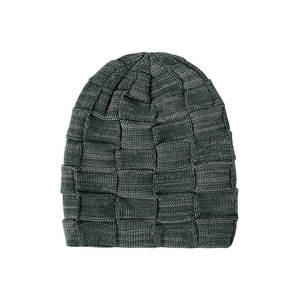 หมวกบีนนี่ใส่ได้ทั้งชายและหญิงสำหรับฤดูหนาวหมวกบีนนี่ใส่สบายดีไซน์กะโหลกแบบนิ่มพิมพ์ลายแบบลอกลายความร้อนได้100% อะคริลิค - Product Image 3