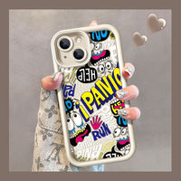 Casing HP TPU Mewah Motif Kartun Lucu Custom 360 Full Body dengan Tempat Kartu, Dilapisi UV Anti Sidik Jari, Tahan Air, Anti Benturan, dan Pelindung Layar