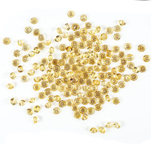 Cristal de Citrino Natural Grado AAA, Redondos Pulidos de 1.5mm y 2mm, Gemas Amarillas y Naranjas de Alta Calidad para Joyería, Certificado IGI - Product Image 3