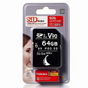 <b>SD</b> 64GB AV PRO V90 Black AVP064SDMK2V90 - Product Image 2