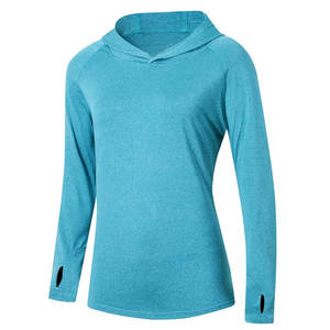 100% polyester vente en gros séchage rapide sweat à capuche ajusté pour les femmes - Product Image 5
