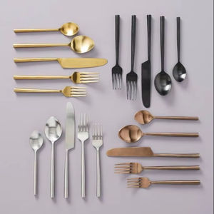 Juego de cubiertos de acero inoxidable de alta calidad ideal para reuniones familiares, cenas y experiencias gastronómicas diarias - Product Image 1