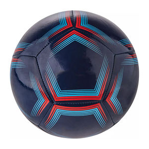 Ballon de football pakistanais de taille standard, écologique, thermocollé, avec impression de logo personnalisée, taille 5, cousu à la machine. - Product Image 1