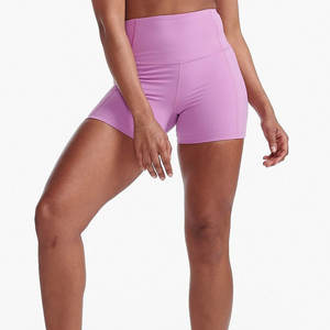 กางเกงขาสั้นรัดเอวสูงของผู้หญิงกางเกงขาสั้นสำหรับเล่นโยคะออกกำลังกายในยิมดีไซน์ใหม่ - Product Image 1