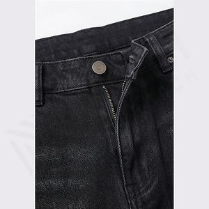 Pantalones Vaqueros de Mezclilla para Hombre 2025, Pantalones Ajustados, Vaqueros Ajustados para Hombre, Venta al por Mayor de Fábrica, Transpirables, Rectos, Servicio OEM - Product Image 4
