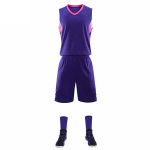 2025 haute qualité Top Design hommes uniformes de basket-ball vêtements de sport blanc collège survêtements respirant personnalisé - Product Image 1