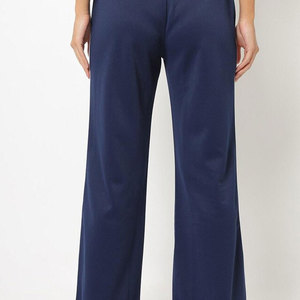 Pantalones Deportivos de Invierno Personalizados de Talla Grande, Estilo Urbano, con Dobladillo sin Rematar, Rayados, de Felpa Francesa Gruesa, Color Gris, Holgados, Desgastados, Anchos, para Hombre - Product Image 2