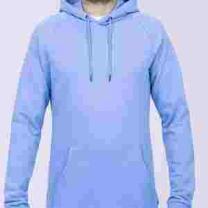 Sweat à capuche pour homme de haute qualité 100% coton, épais, en molleton lourd, logo personnalisé brodé, streetwear surdimensionné, uni, teint, 2 pièces - Product Image 2