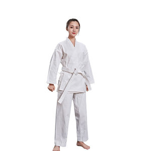 Uniforme de Karate hecho a medida de calidad superior para hombres y mujeres Karate Gi hecho de 100% algodón puro sin logotipo Uniformes de Karate - Product Image 3