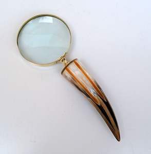 Loupe classique en corne de buffle pour lire les petits caractères, loupe de haute qualité avec poignée en corne de buffle pour les personnes âgées - Product Image 4