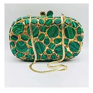 Tendance nouvelle marque pochette en résine écologique de haute qualité et design premium pour sac à main pour femme d'Inde - Product Image 4