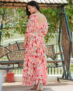 Nouvelles robes de dames de mode Impression décontractée et style doux lavable - Product Image 5