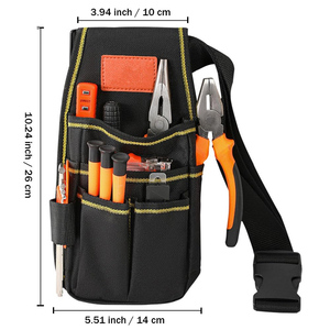 OEM Service Latest Design Leather Tool Bag Factory Direct Sale Top Quality Low Price Genuine Leather Tool Bags - Product Image 2