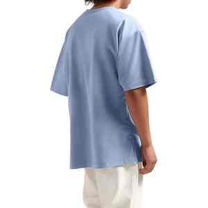 High Quality Vintage Canvas Acid Wash Regular <b>Fit</b> 100% Cotton <b>T</b>-<b>Shirt</b> for <b>Men</b> Custom Ringer Eco-Friendly Quick <b>Dry</b> Breathable - Product Image 3