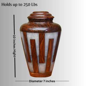 โรสวูดโกศที่ดีที่สุดสําหรับมนุษย์ขนาดใหญ่สําหรับผู้ใหญ่สําหรับการฝังศพด้วยไม้ส่วนบุคคลสําหรับกล่องศพ - Product Image 3