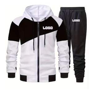 Conjunto Deportivo de 2 Piezas con Capucha y Lavado Ácido para Hombre, Personalizado con Impresión Puff, de Alta Calidad, para Gimnasio y Jogging, al por Mayor OEM - Product Image 6