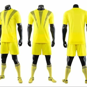 Nueva llegada al por mayor de alta calidad famosa marca adulto fútbol uniforme 100% poliéster ecológico transpirable bajo precio - Product Image 4