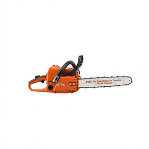 Gomito di aspirazione Stihl 044 per motosega a benzina a 2 tempi, costruzione in plastica di grado industriale - Product Image 3