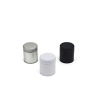 Boîte en métal scellée de qualité alimentaire personnalisée avec couvercle à vis pour le stockage de la poudre de matcha, vente en gros d'usine